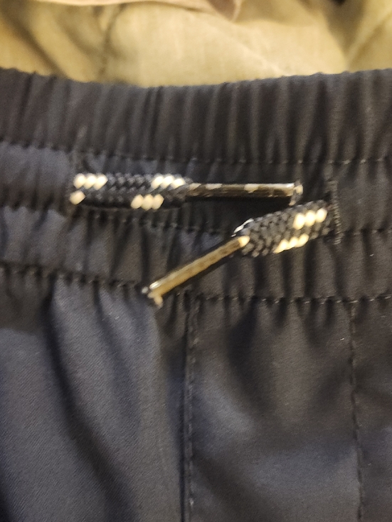 Sz L Gap Kids Woven Tech Shorts In Navy Blue - Picture 3 of 6